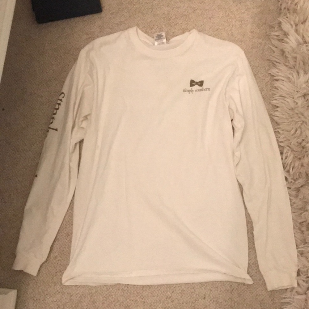 Simply southern white long sleeve